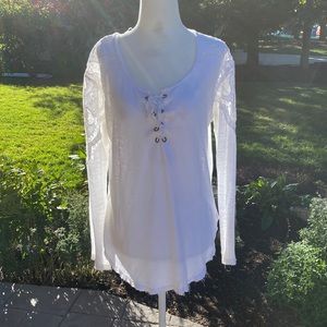 Free people white shirt